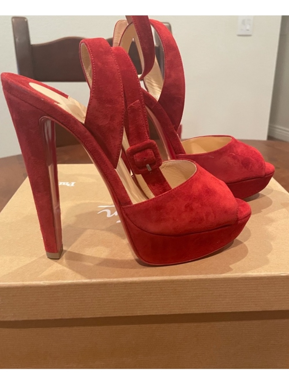 Christian Louboutin size 39.5 high heels - Picture 2 of 10